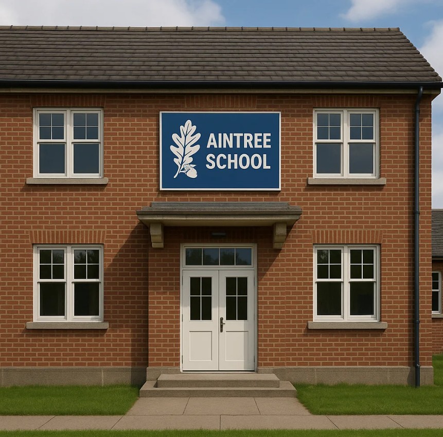 Aintree school brick building